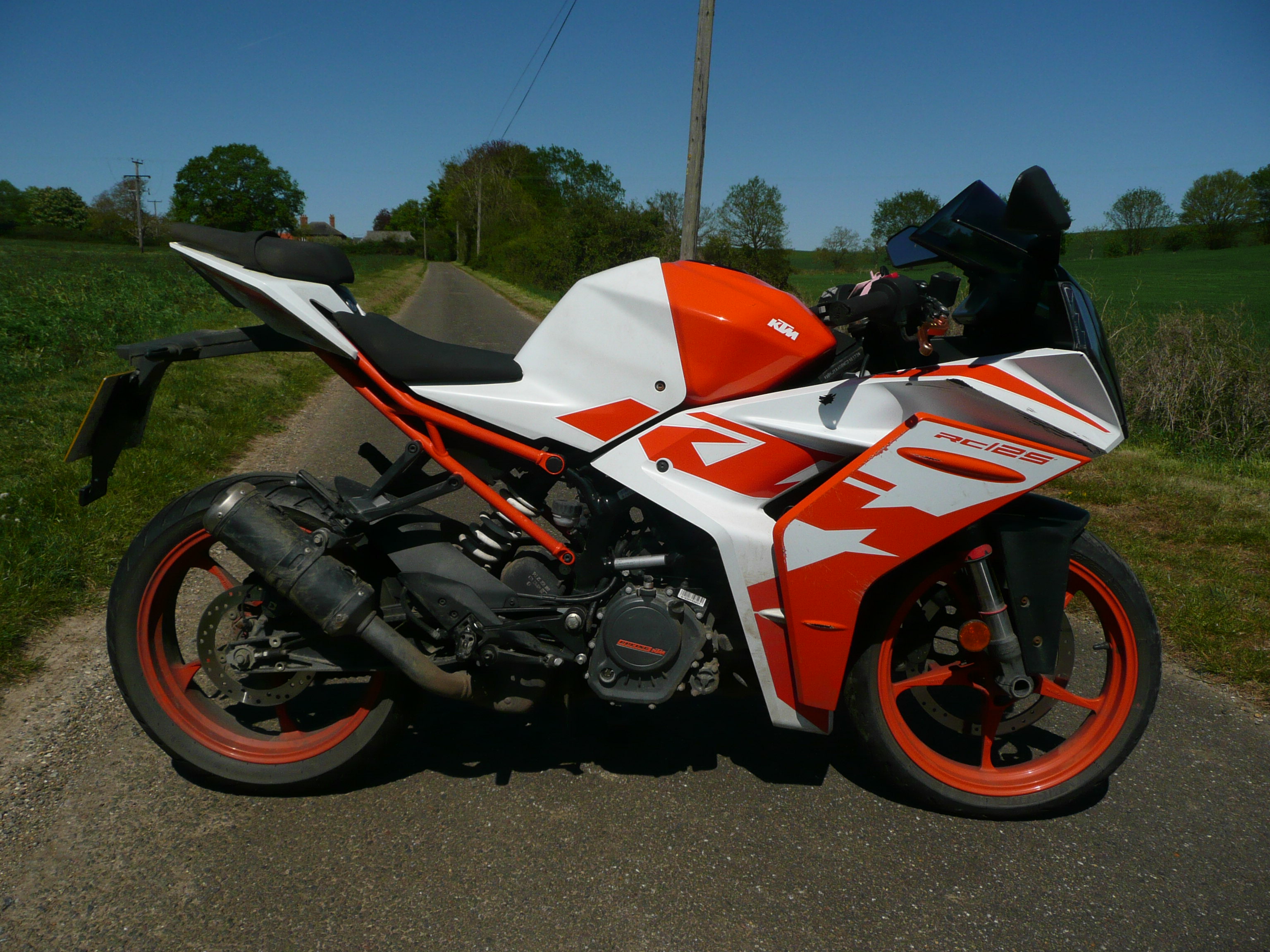 2024 KTM RC125 Damaged As Traded in to clear!