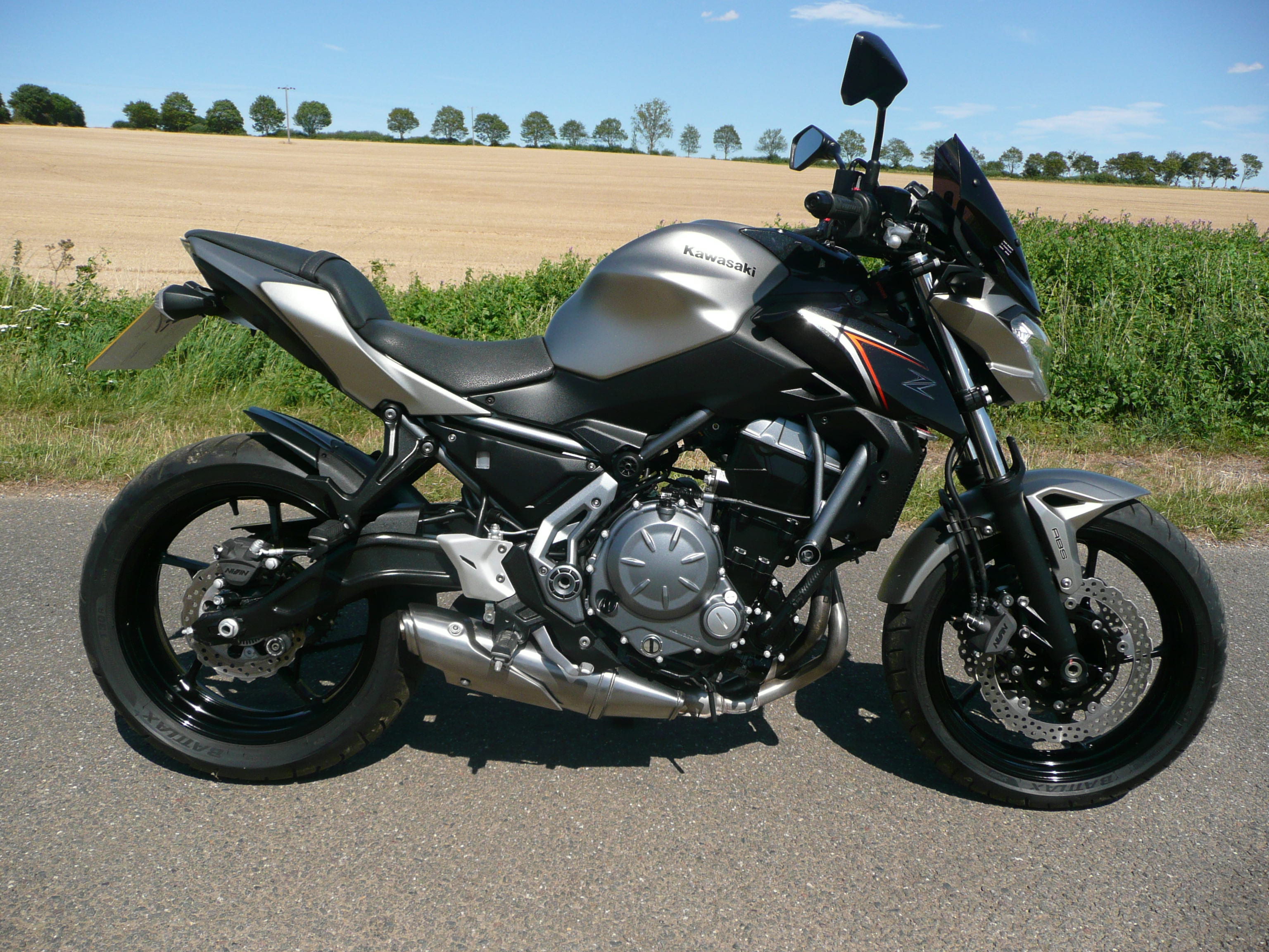 2018 Kawasaki Z650 ABS